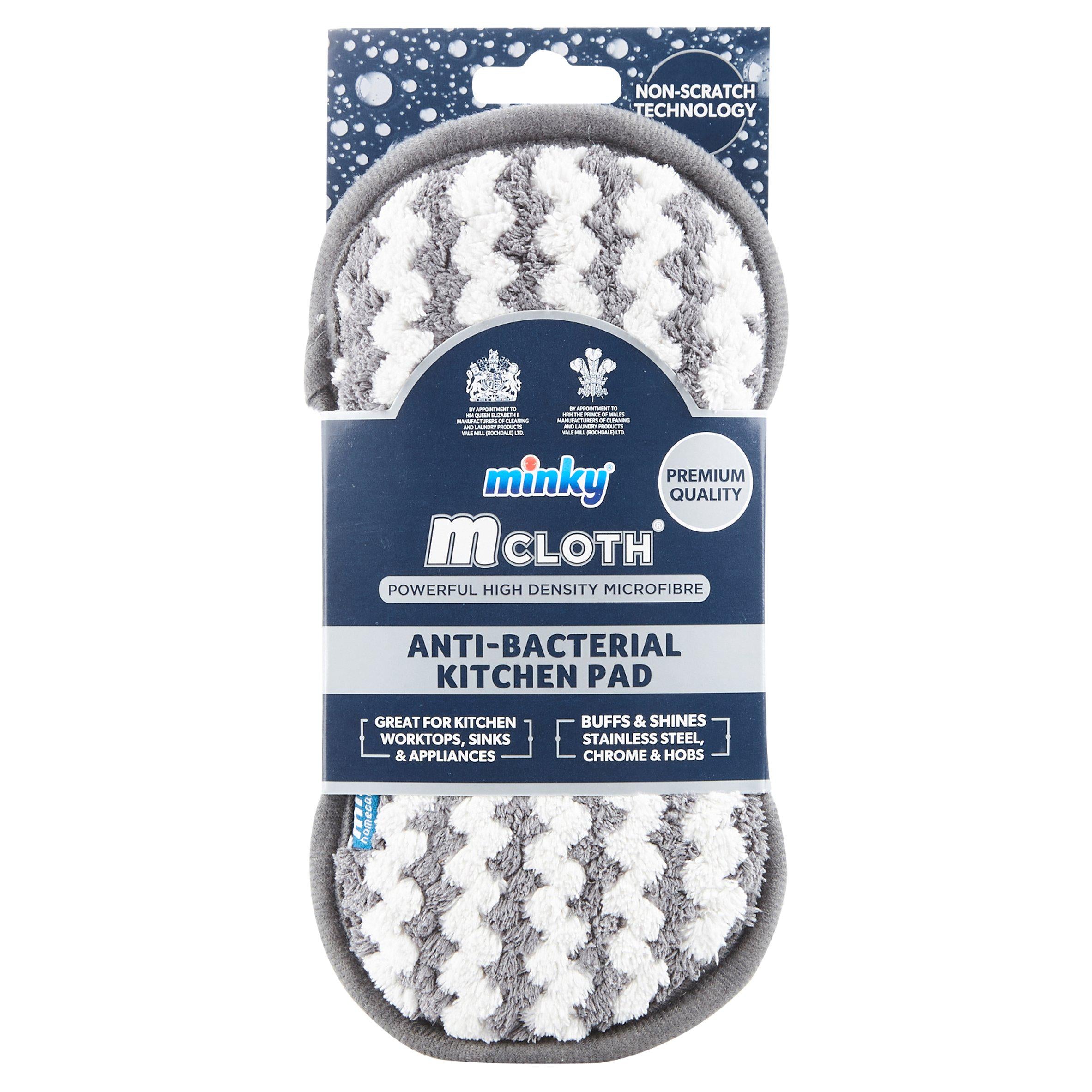Minky M Cloth antibacterial kitchen cleaning pad, imported from the UK