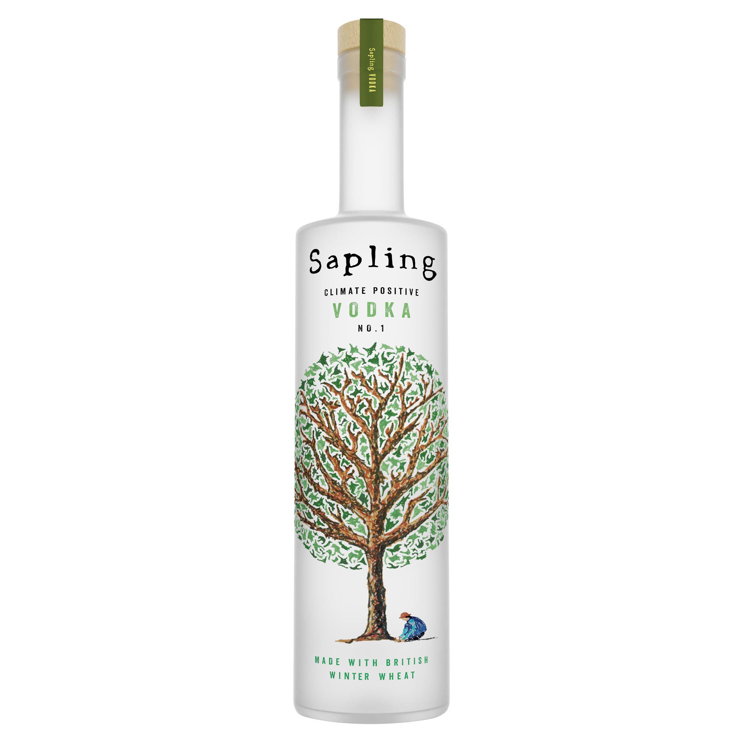 Sapling No.1 Vodka 70cl bottle - British product