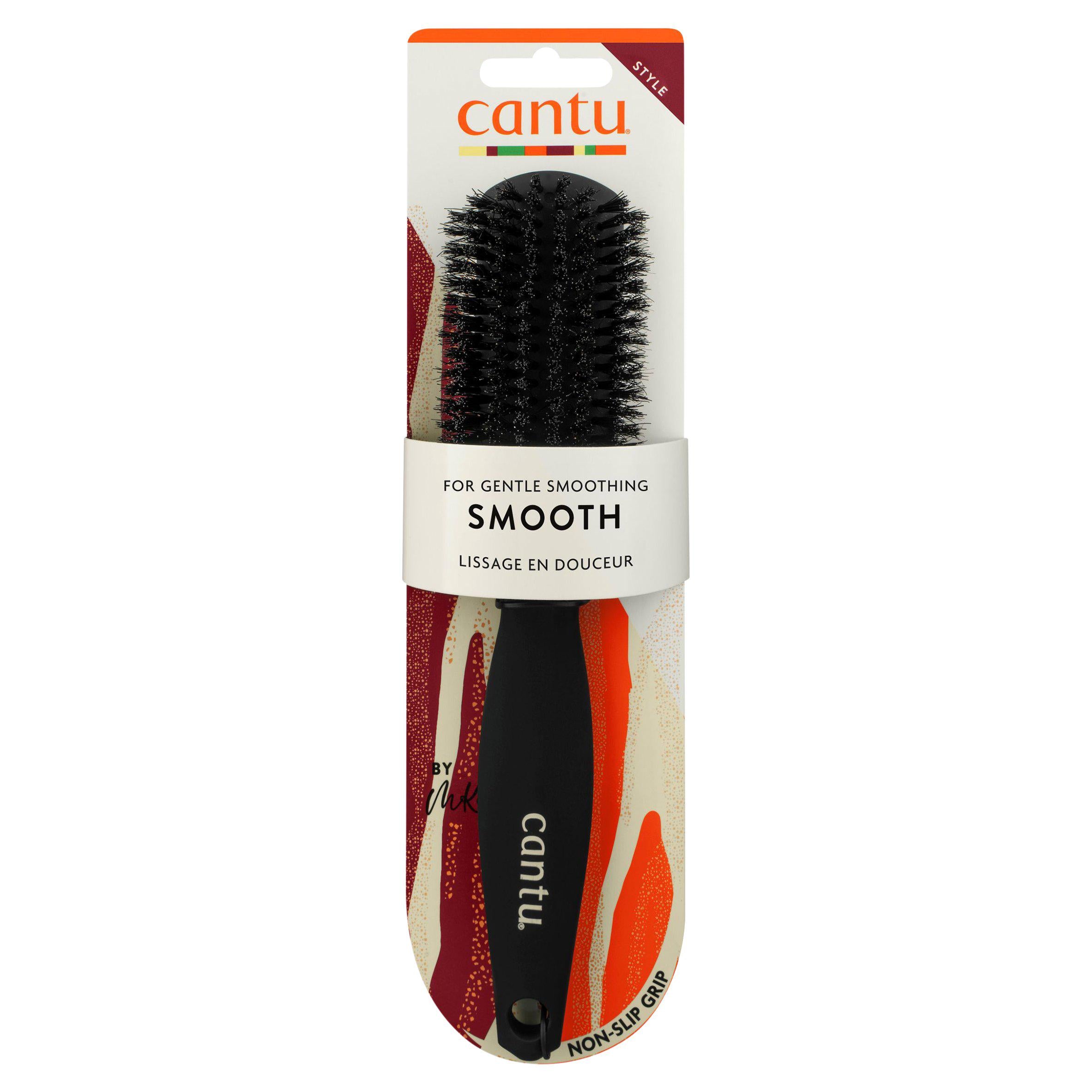Cantu boar bristle smoothing brush for thick curly hair, UK version