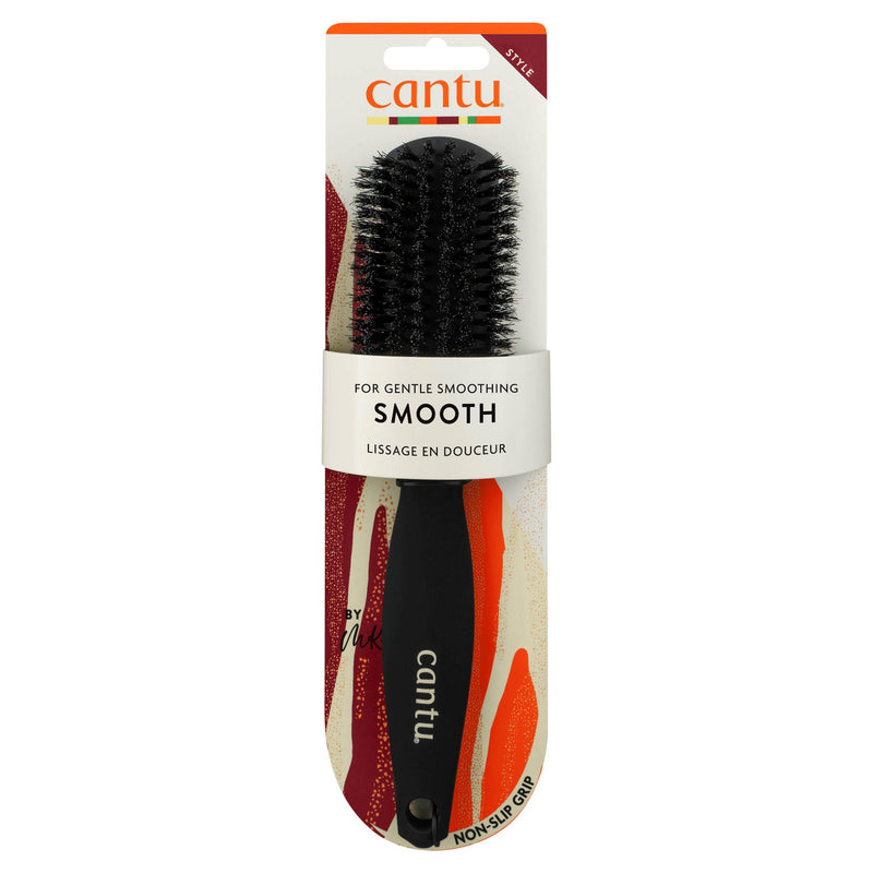 Cantu boar bristle smoothing brush for thick curly hair, UK version