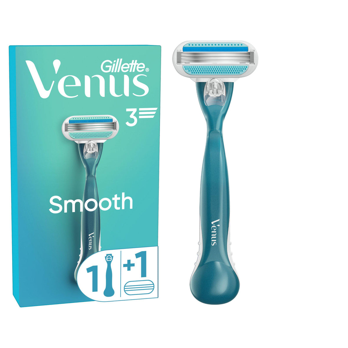Gillette Venus Smooth Razor for sensitive skin - British product