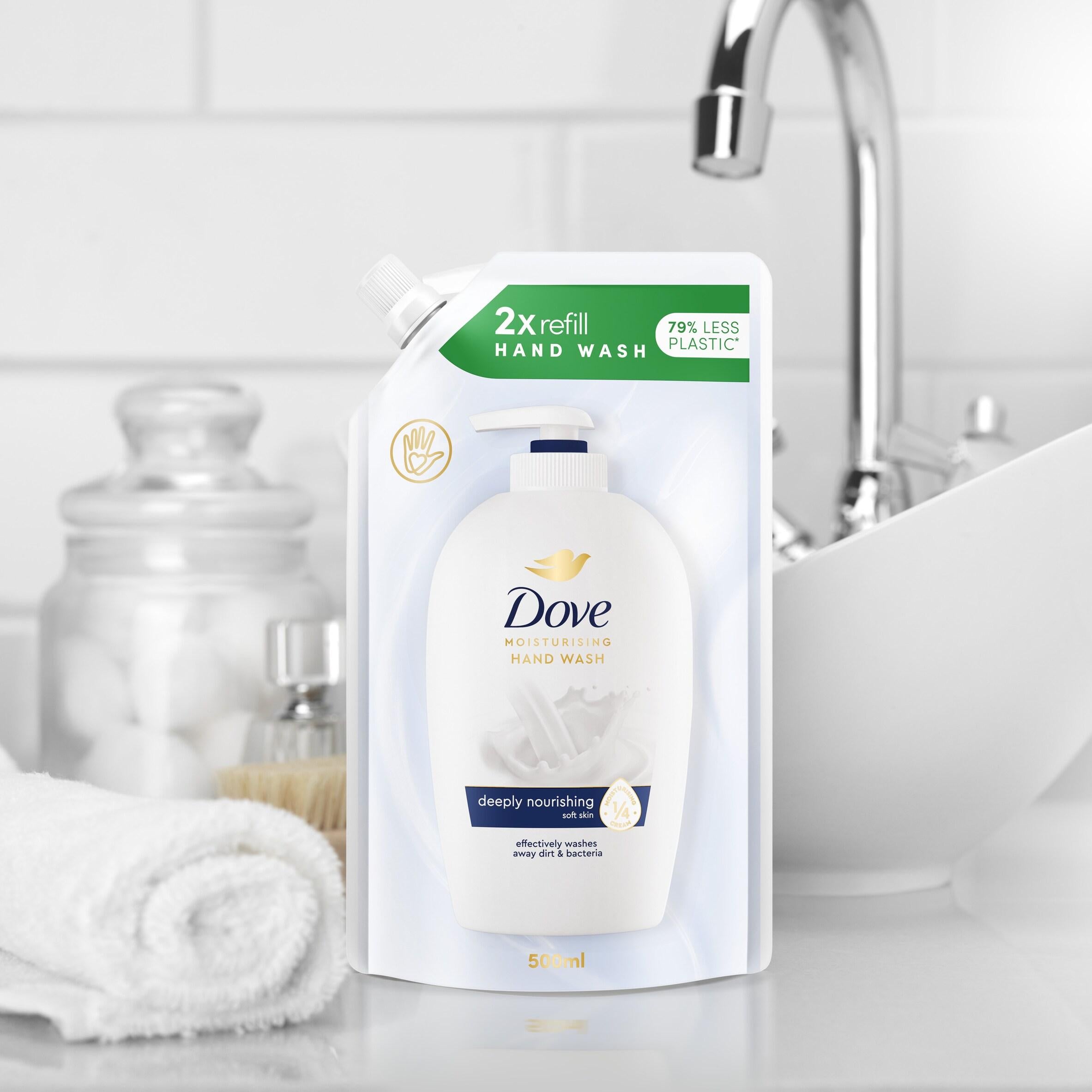 Dove moisturising hand wash 500ml, UK version