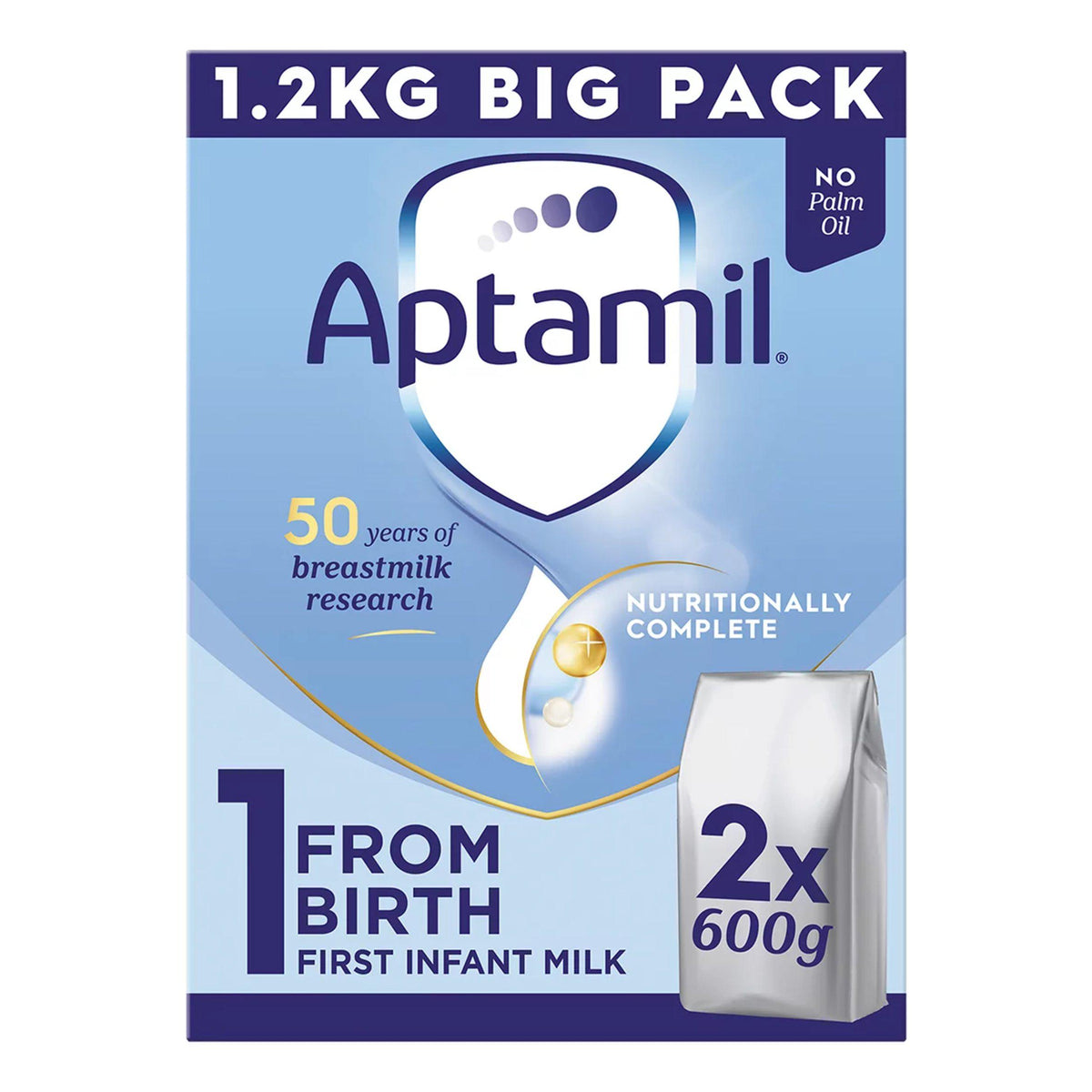 Aptamil First Infant Formula 1.2kg (British brand)