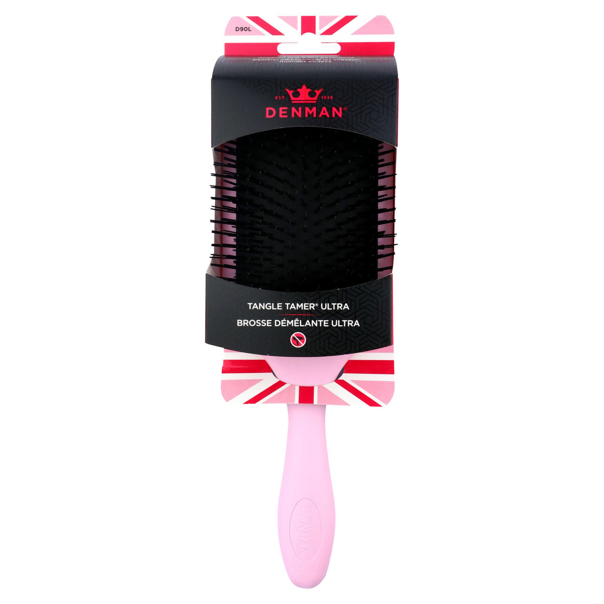 Denman D90L the Ultra Detangler Pink Crush