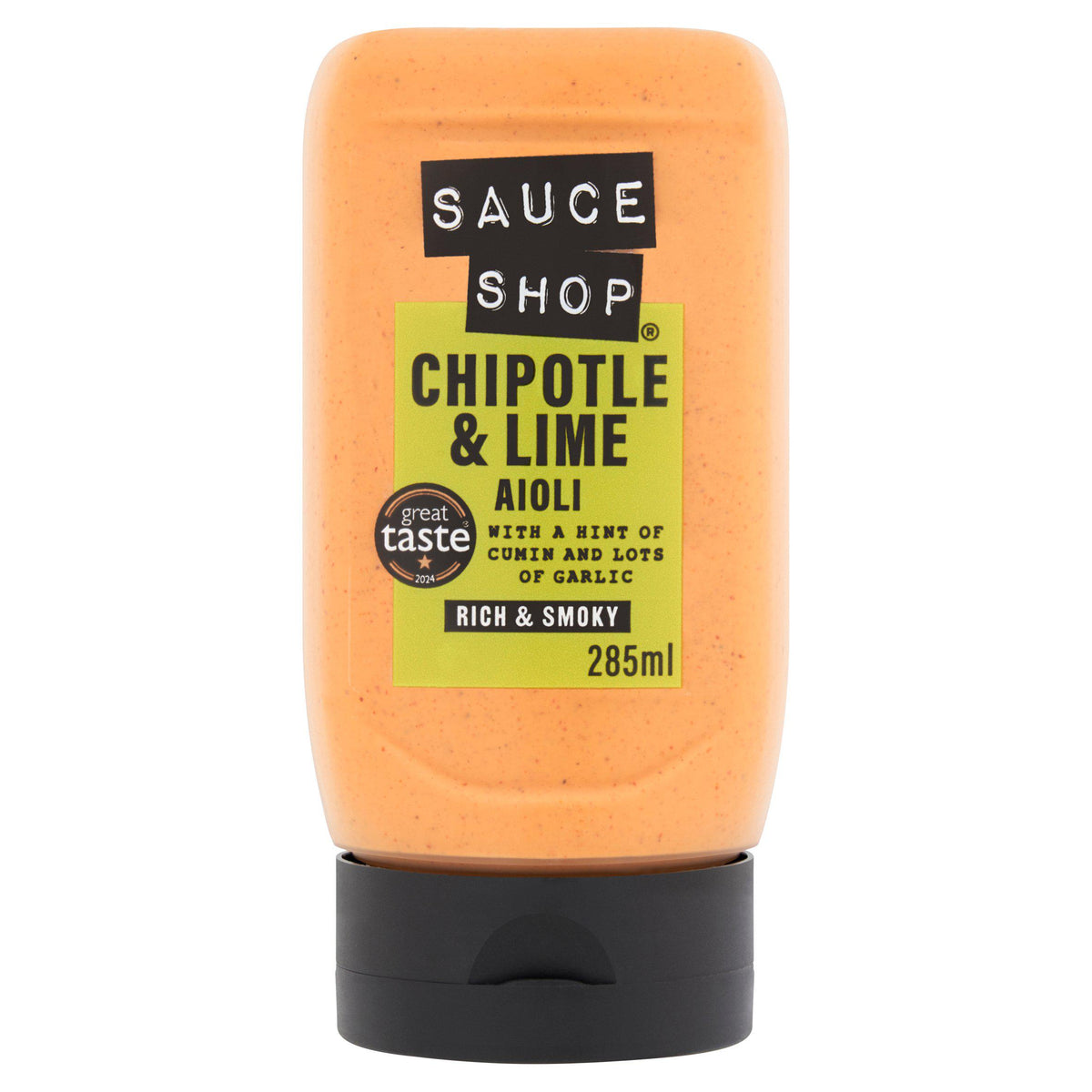 Sauce Shop chipotle lime aioli 285ml (British brand)
