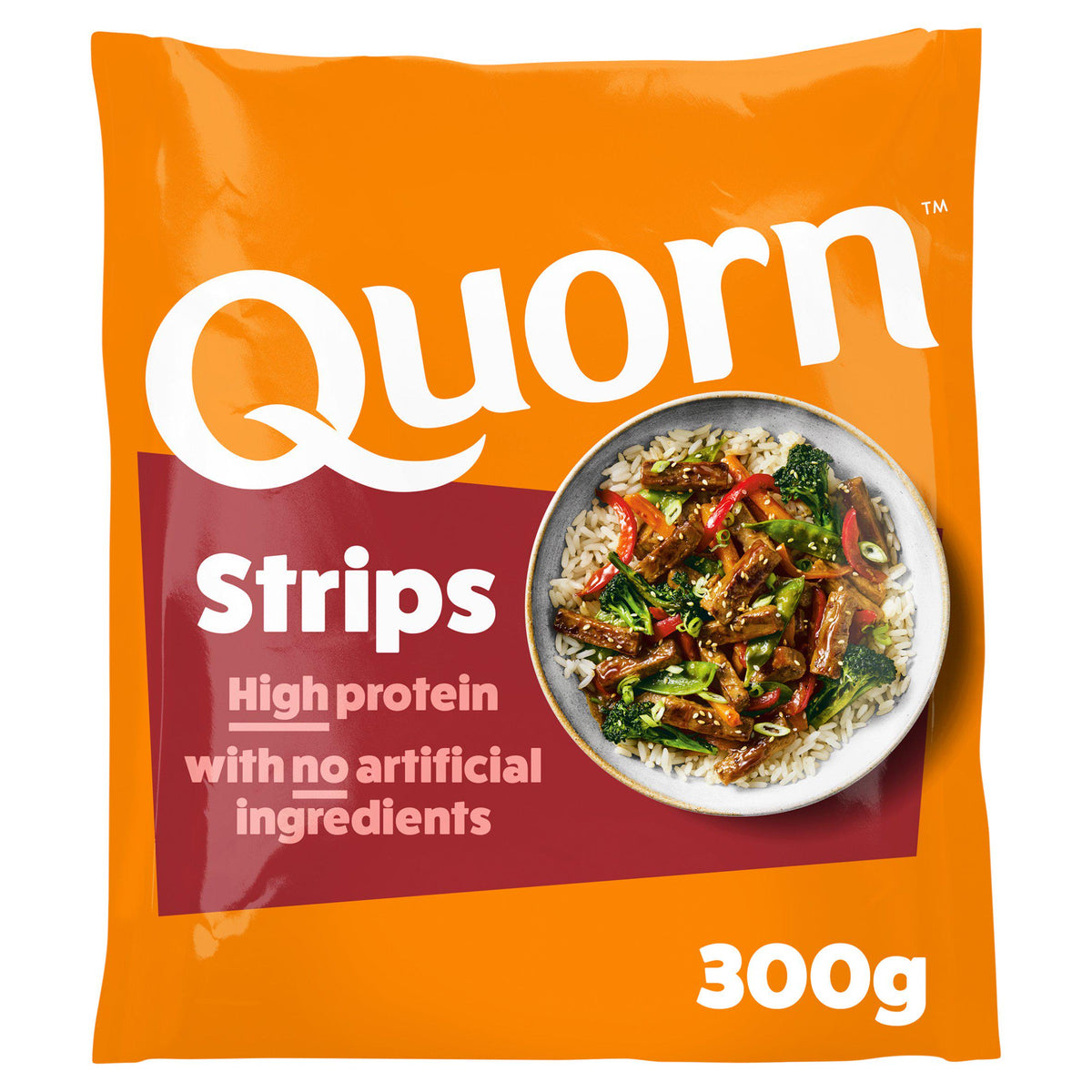 Quorn Strips 300g meat free savoury strips - British product