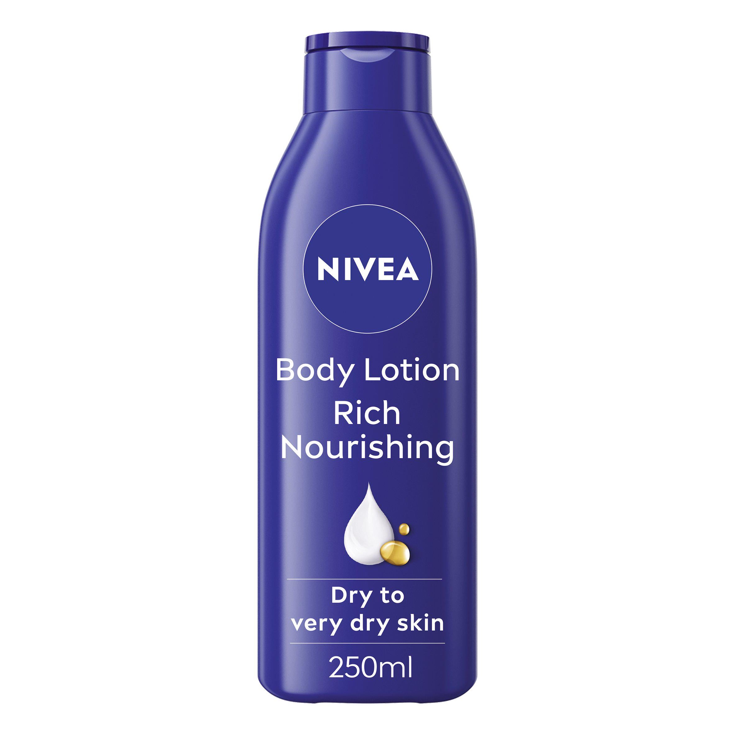 Nivea body lotion for very dry skin 250ml, UK version