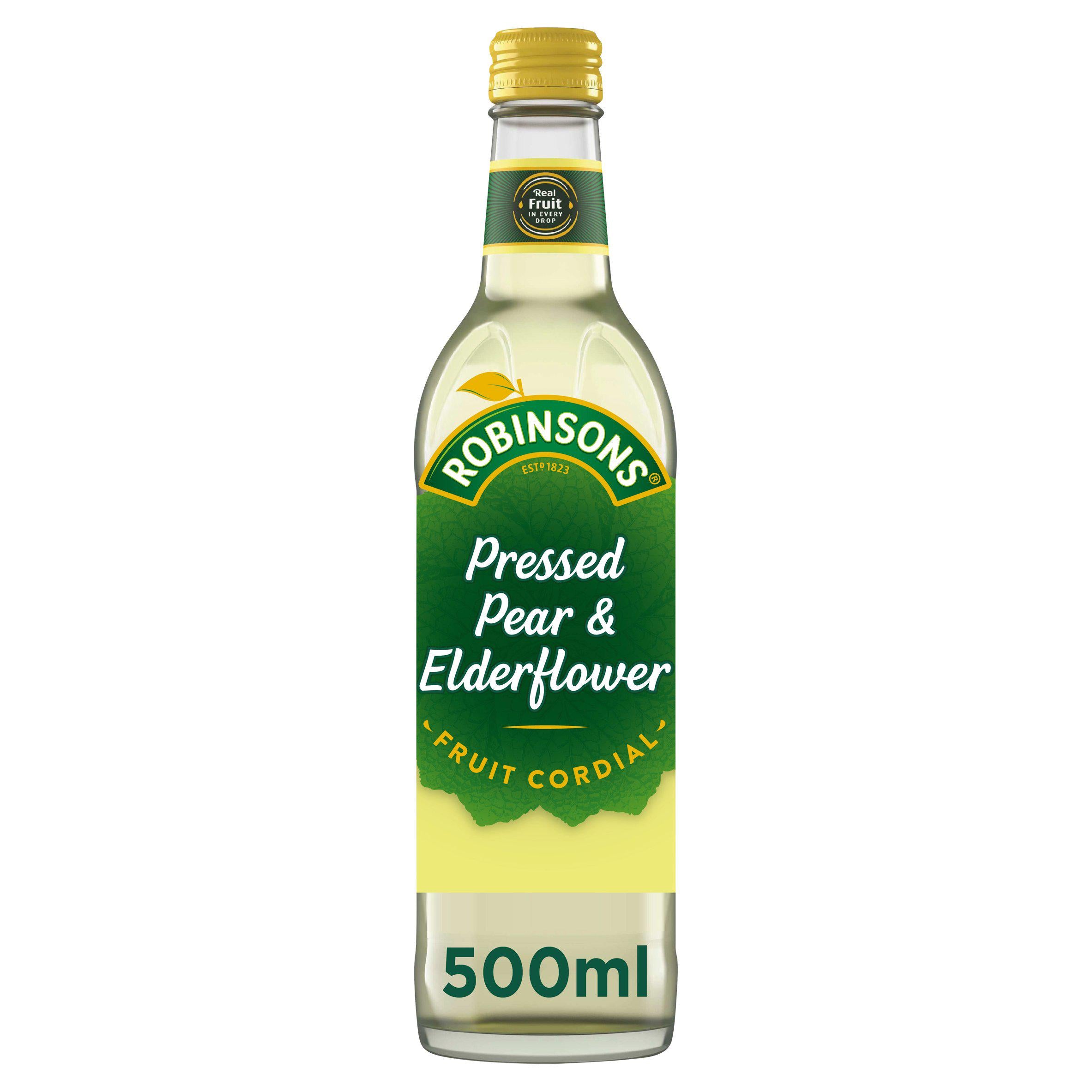 Robinsons elderflower fruit cordial 500ml - British product