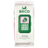 Beco bamboo coconut scented dog wipes - British product