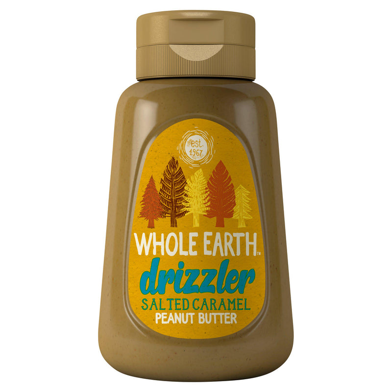 Whole Earth Salted Caramel Peanut Butter Drizzler 320g, UK version