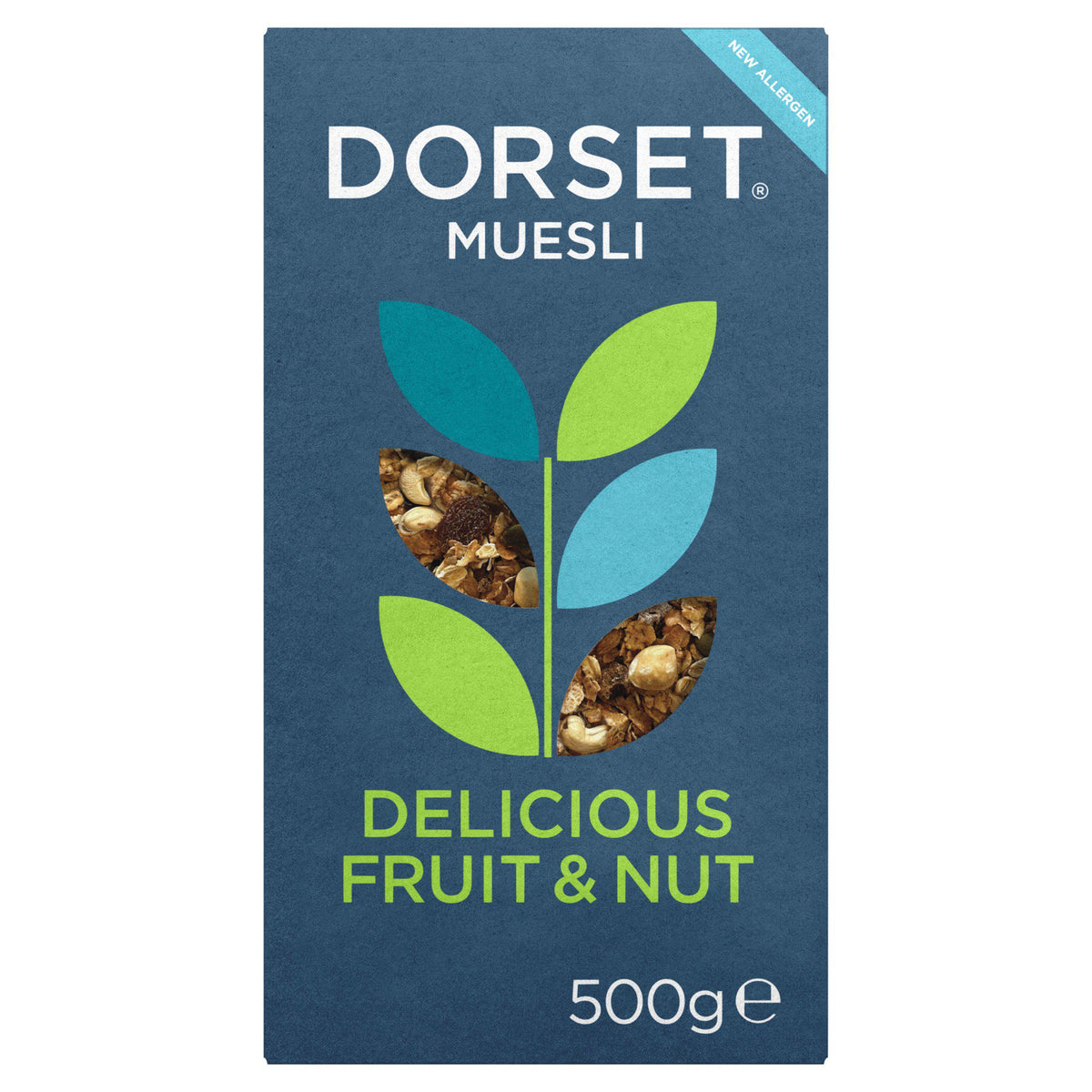 Dorset Cereals fruit and nut muesli 500g, imported from the UK