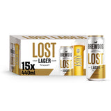BrewDog Lost Lager 15 x 440ml Multipack - British product