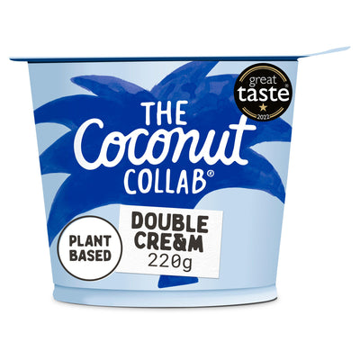 Sainsburys Coconut Collab Double Cream Alternative 220ml- Buy online at McGrocer