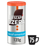 Nescafé Azera Decaf Americano instant coffee 135g, imported from the UK