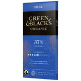 Green & Black's organic milk chocolate bar 90g (British brand)
