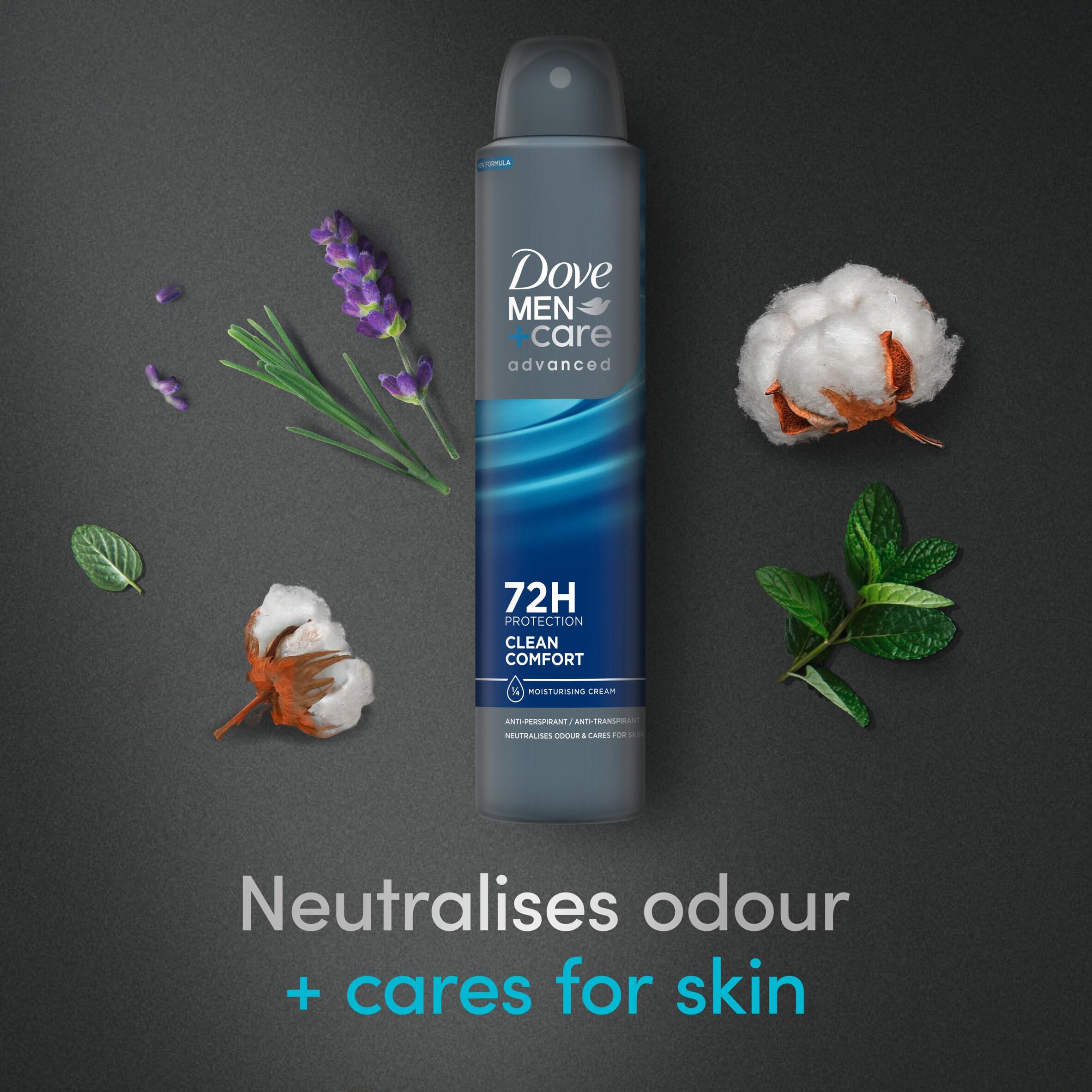 Dove Men+Care antiperspirant deodorant 200ml Clean Comfort, UK version