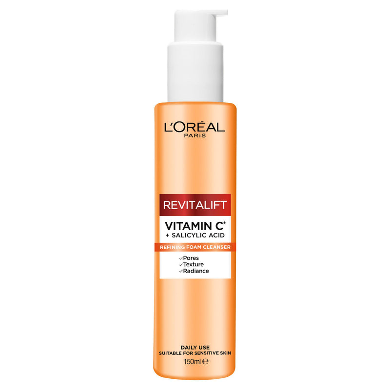L'Oréal Paris Vitamin C cleanser 150ml, imported from the UK