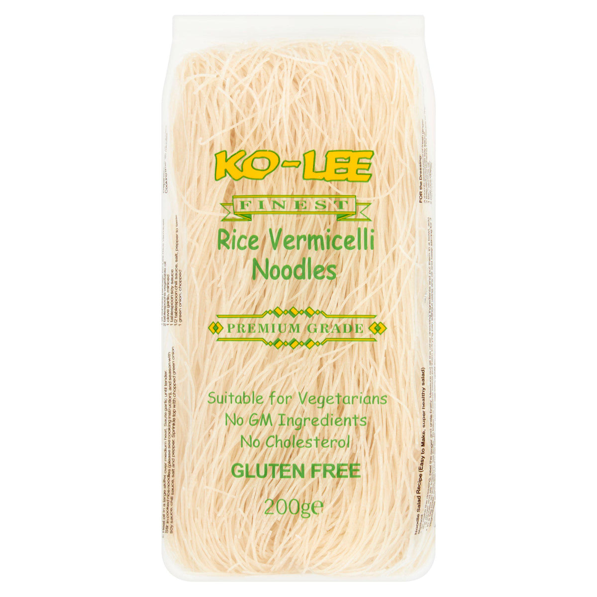 Ko-lee Rice Vermicelli Noodles in packaging, UK version
