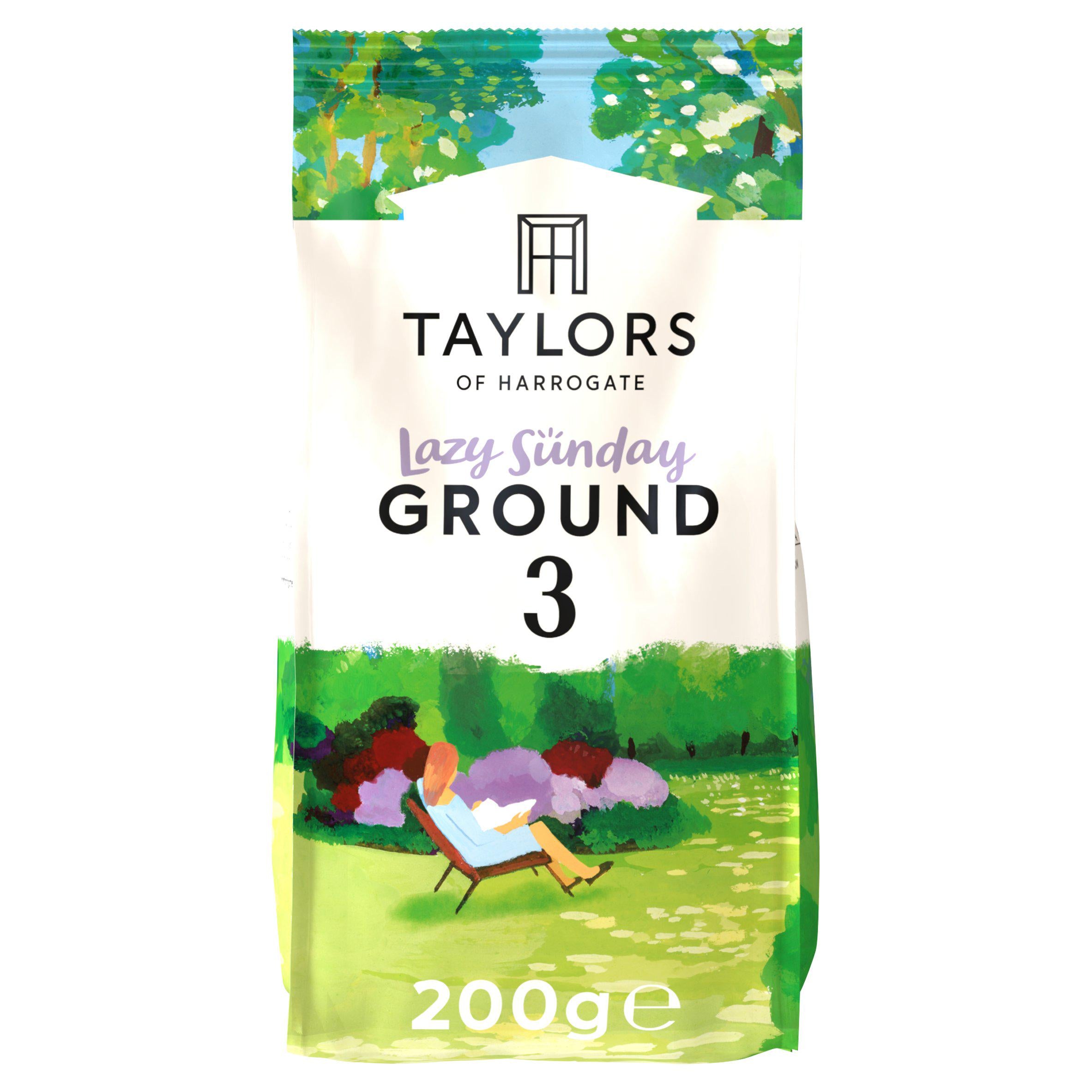 Taylors of Harrogate Lazy Sunday Roast ground coffee 200g, UK version