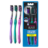 Oral-B Allrounder black toothbrush x3, imported from the UK