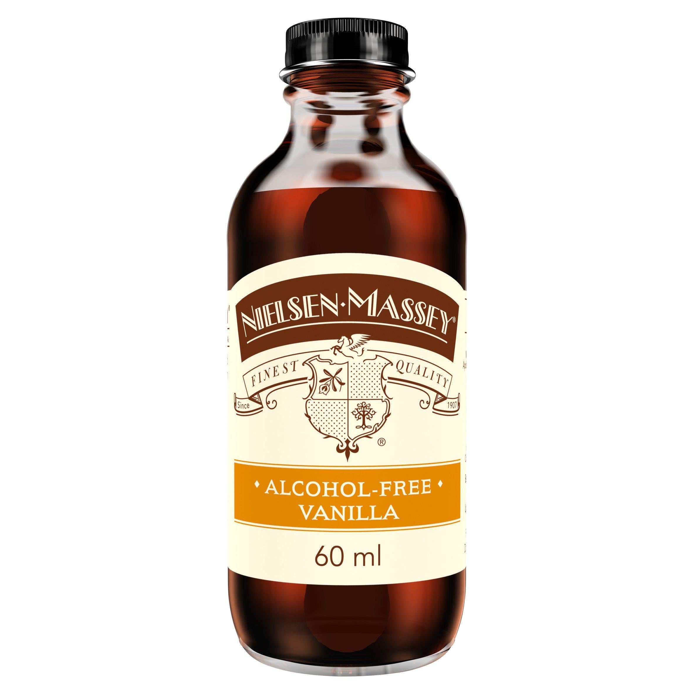 Nielsen-Massey Alcohol Free Vanilla Essence 60ml, imported from the UK