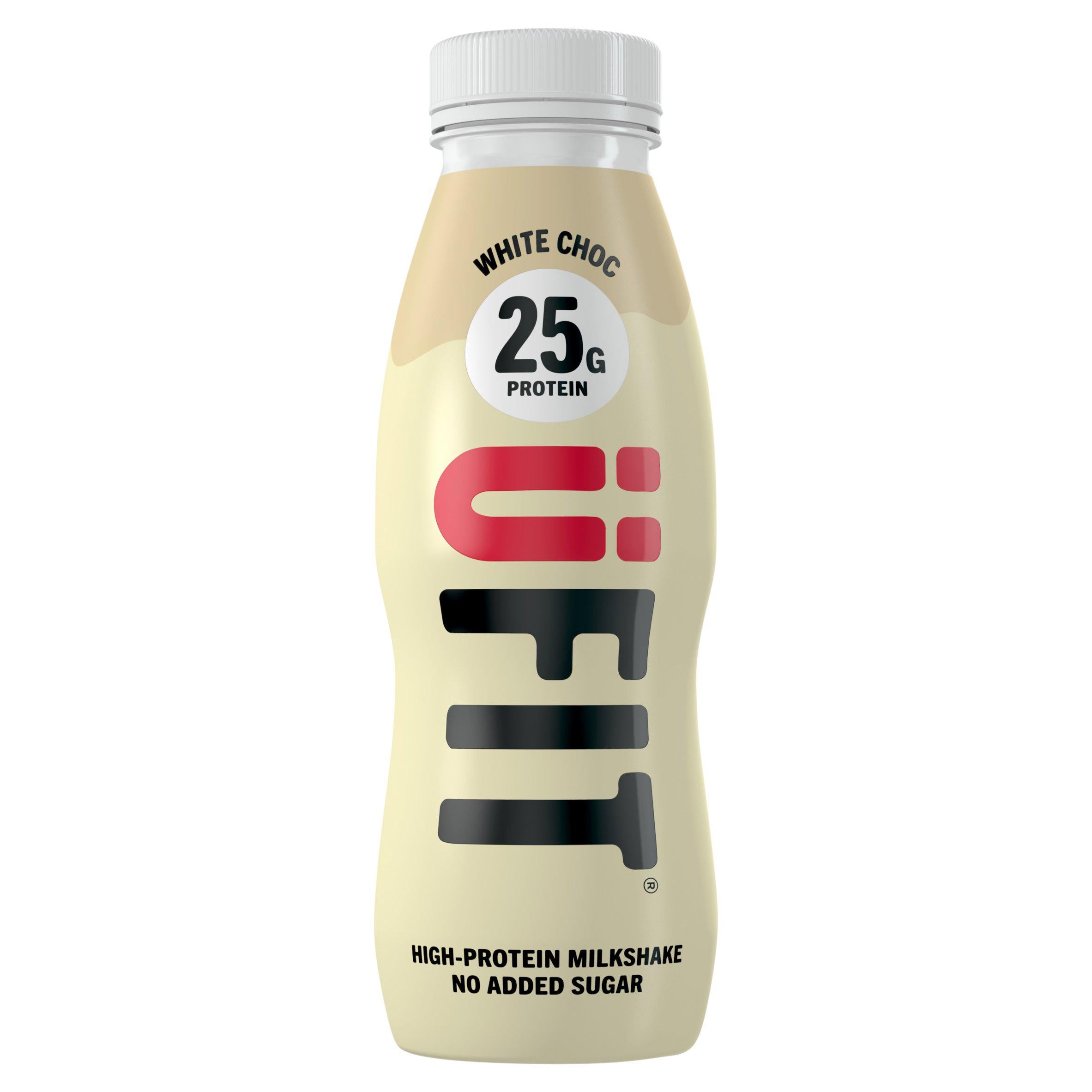 Ufit white chocolate flavour high protein milkshake 330ml (British brand)