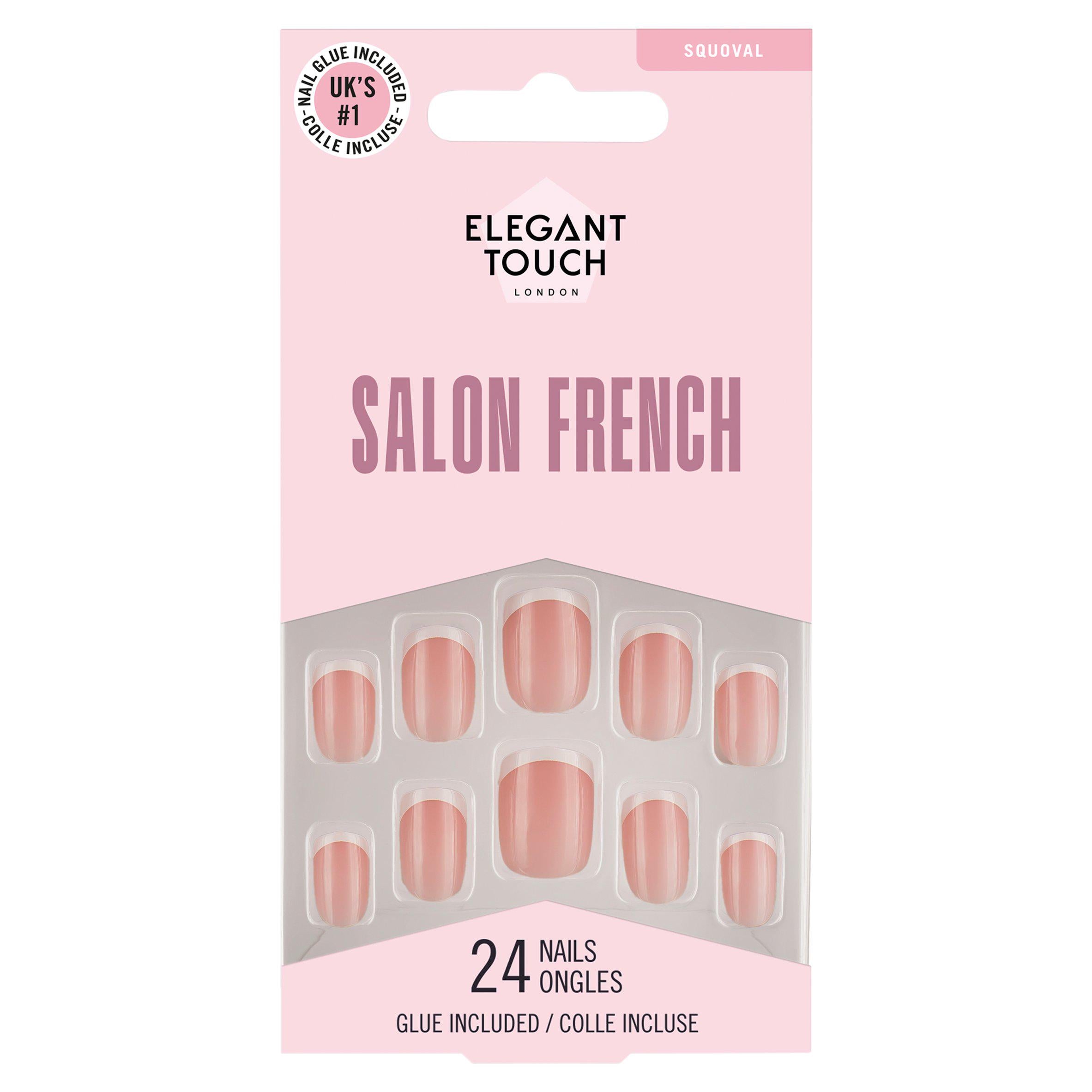 Elegant Touch London 24 French 117 nails - British product