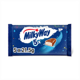 Milky Way nougat milk chocolate bars multipack 6x21.5g (British brand)