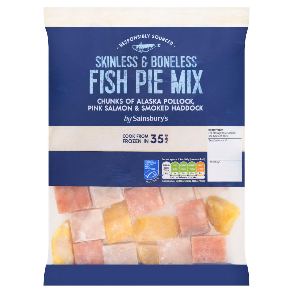 Sainsbury's Fish Pie Mix 350g