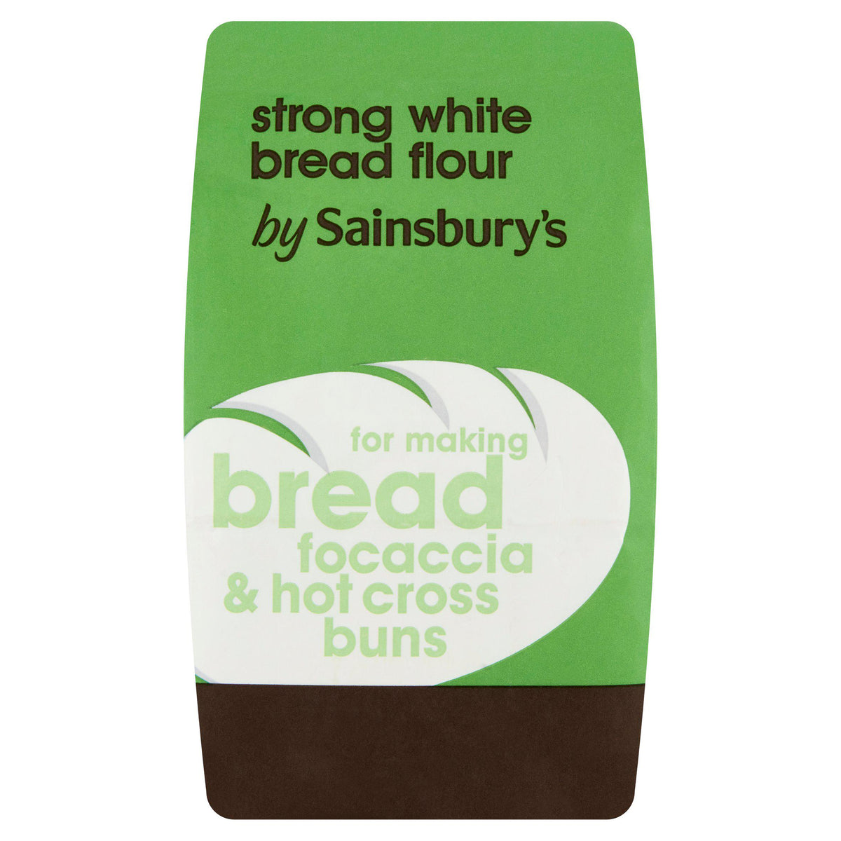 Sainsbury's strong white bread flour 1.5kg, imported from the UK