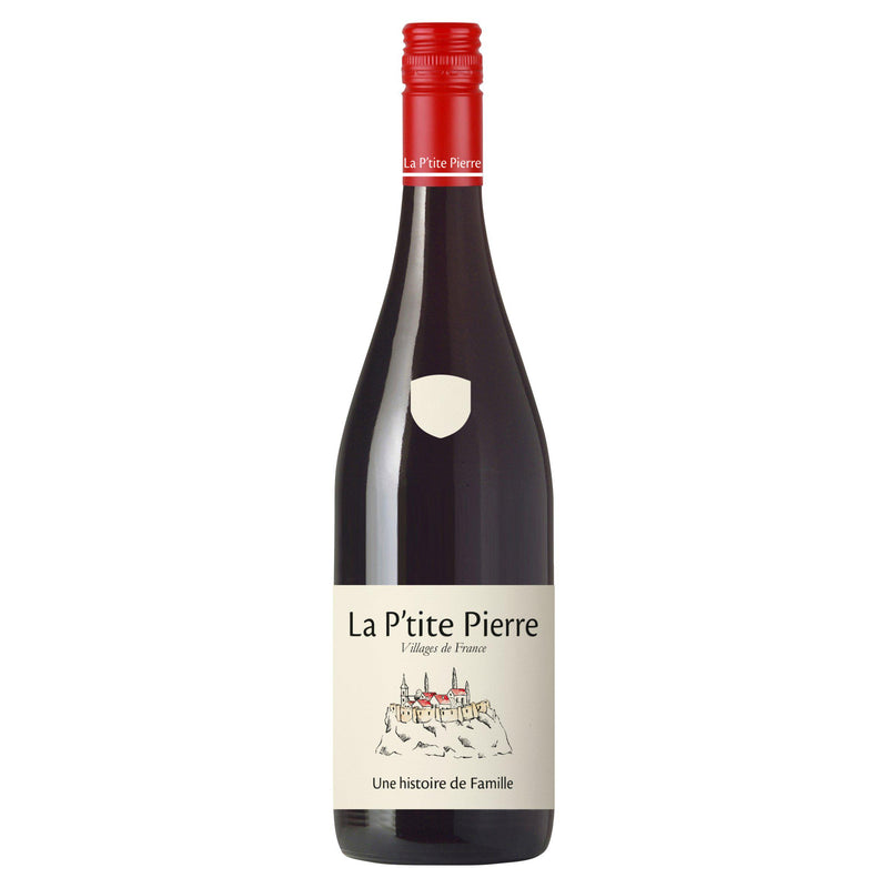 La P'tite Pierre red wine 75cl, imported from the UK