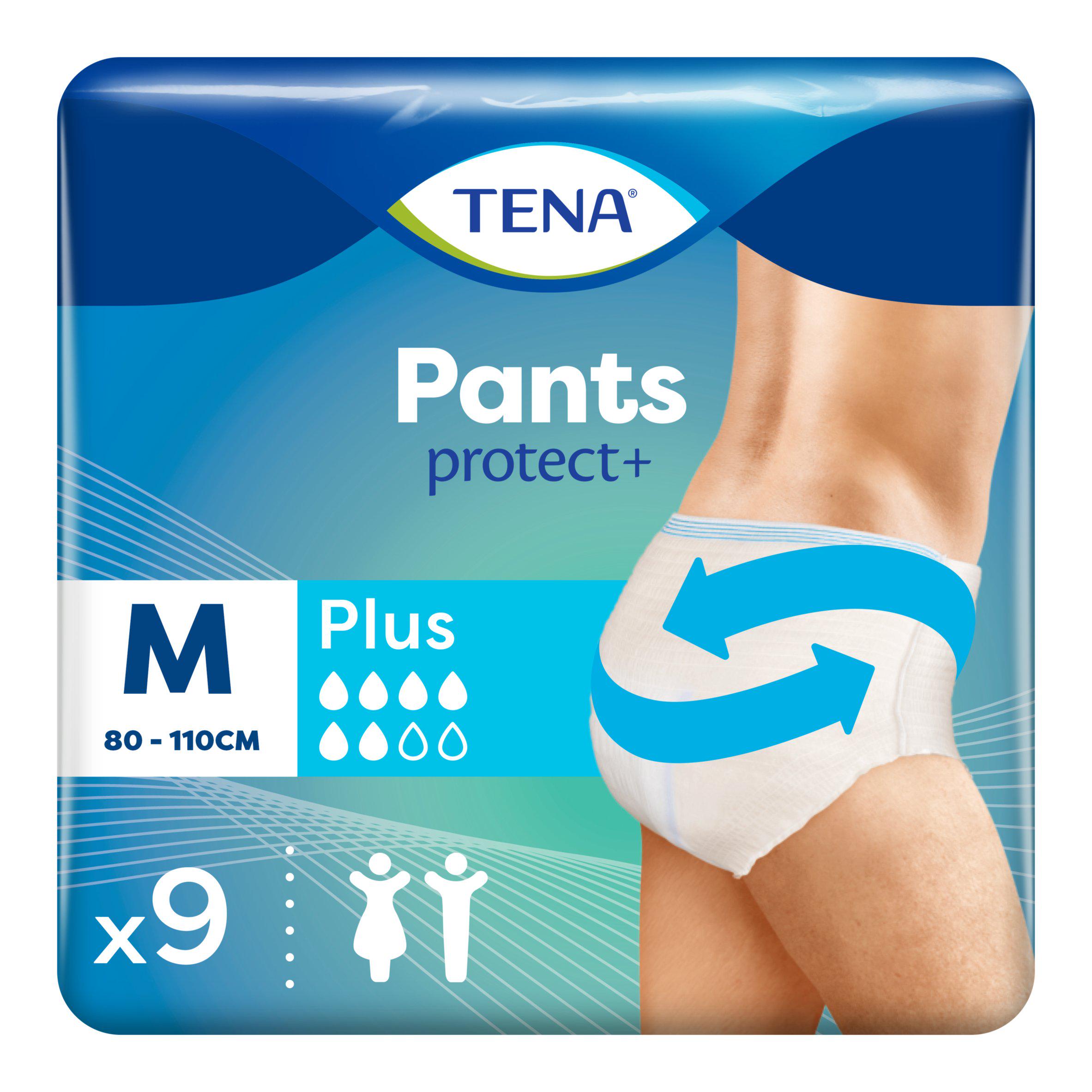 TENA incontinence pants Plus Medium x9 - British product