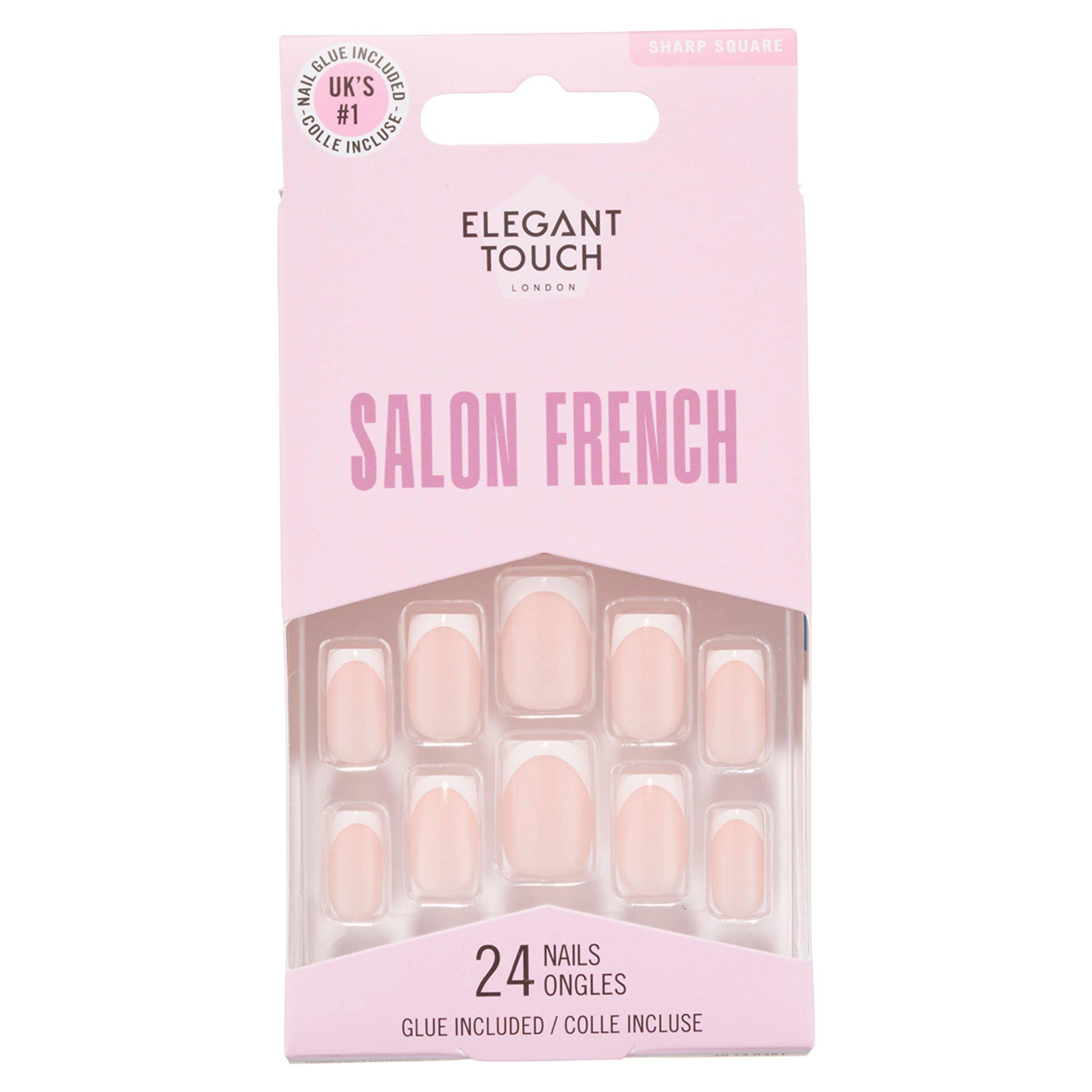 Elegant Touch French false nails No 164 x24, imported from the UK