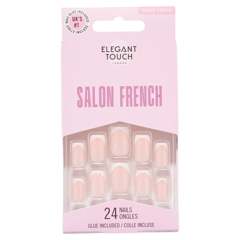 Elegant Touch French false nails No 164 x24, imported from the UK
