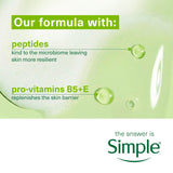 Simple Refreshing Face Wash Gel 150ml, imported from the UK