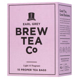 Brew Tea Co Earl Grey Proper Tea Bags x15 45g GOODS Sainsburys   