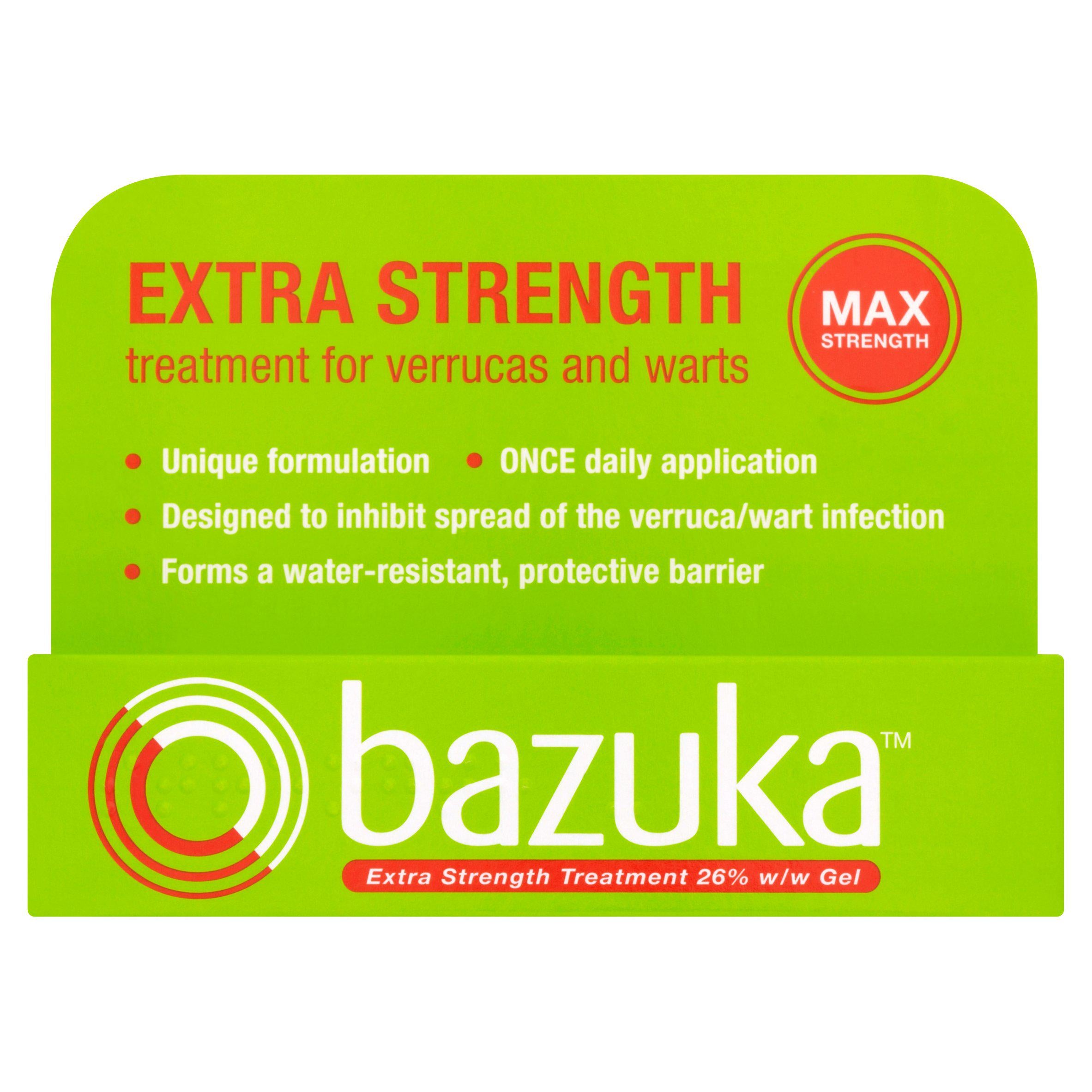 Bazuka extra strength treatment gel 6g - British product