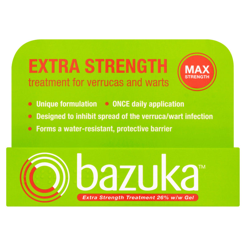 Bazuka extra strength treatment gel 6g - British product