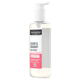 Neutrogena Clear & Radiant face wash 200ml, imported from the UK