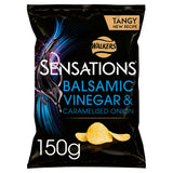 Walkers Sensations crisps balsamic vinegar caramelised onion 150g (British brand)