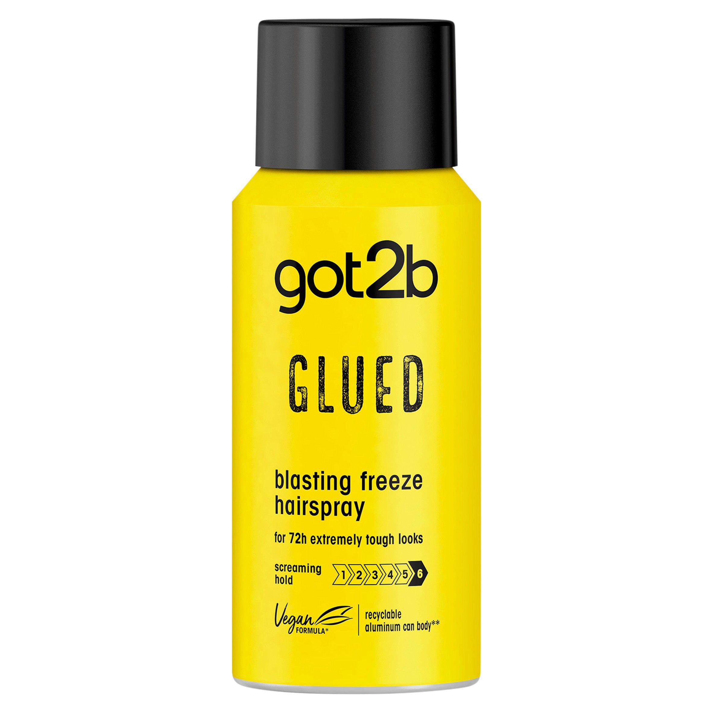 got2b Glued Blasting Freeze hairspray 100ml - British product