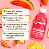 Turmeric Co raw turmeric ginger shot 420ml - British product