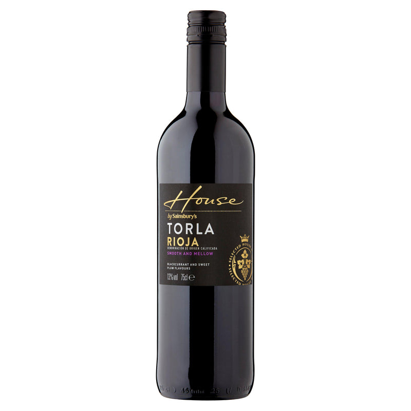 Sainsbury's Torla Rioja red wine 75cl, UK version