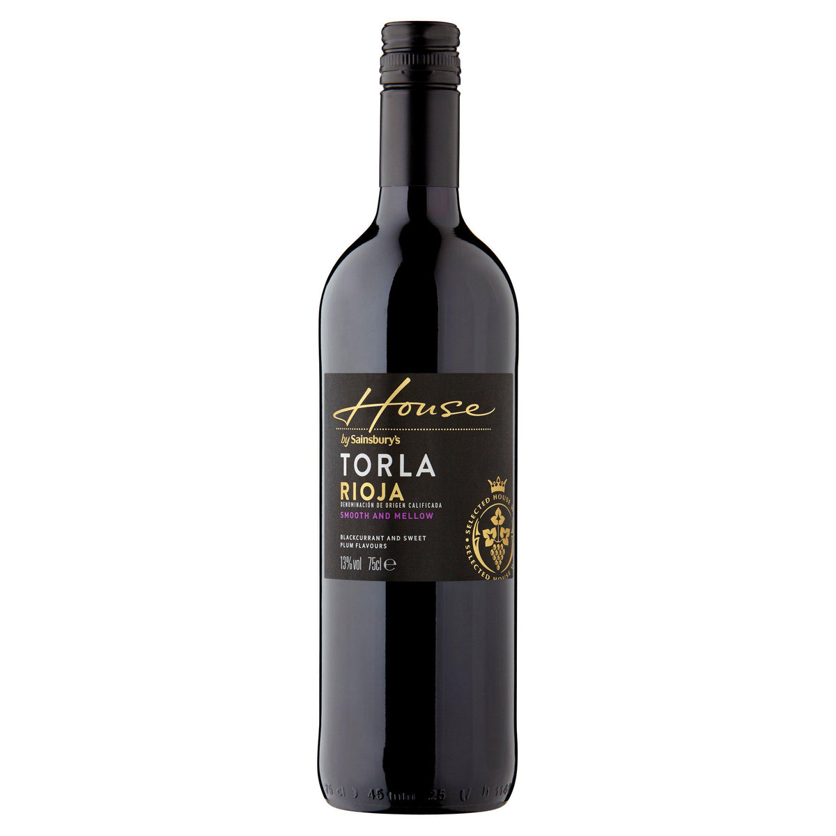 Sainsbury's Torla Rioja red wine 75cl, UK version
