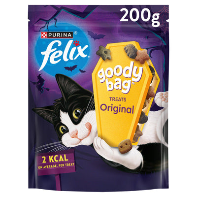 Sainsburys Felix Goody Bag Cat Treats Original Mix 200g- Buy online at McGrocer