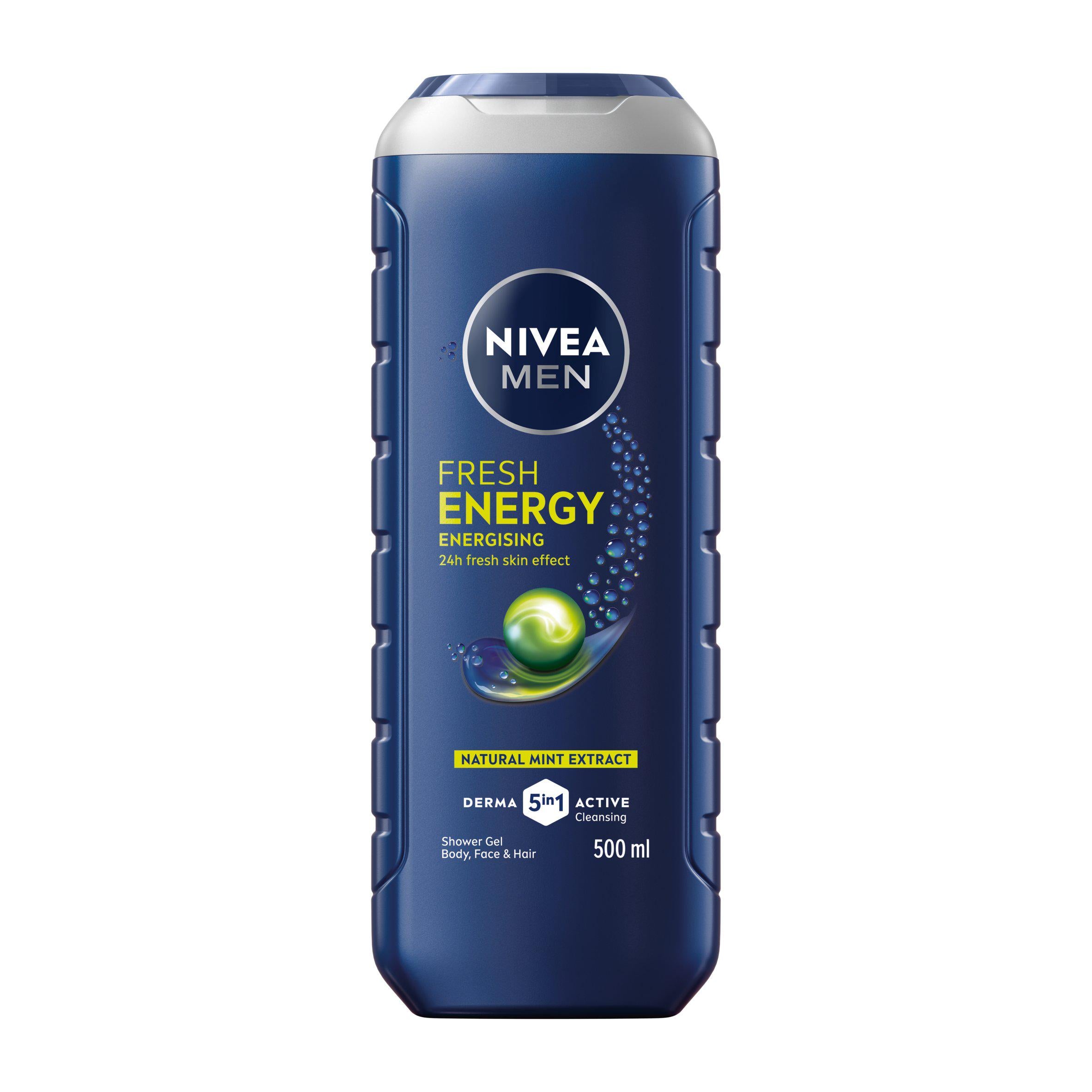 Nivea Energy Shower Gel 500ml (British brand)