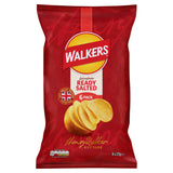 Walkers Ready Salted crisps multipack 6x25g, imported from the UK