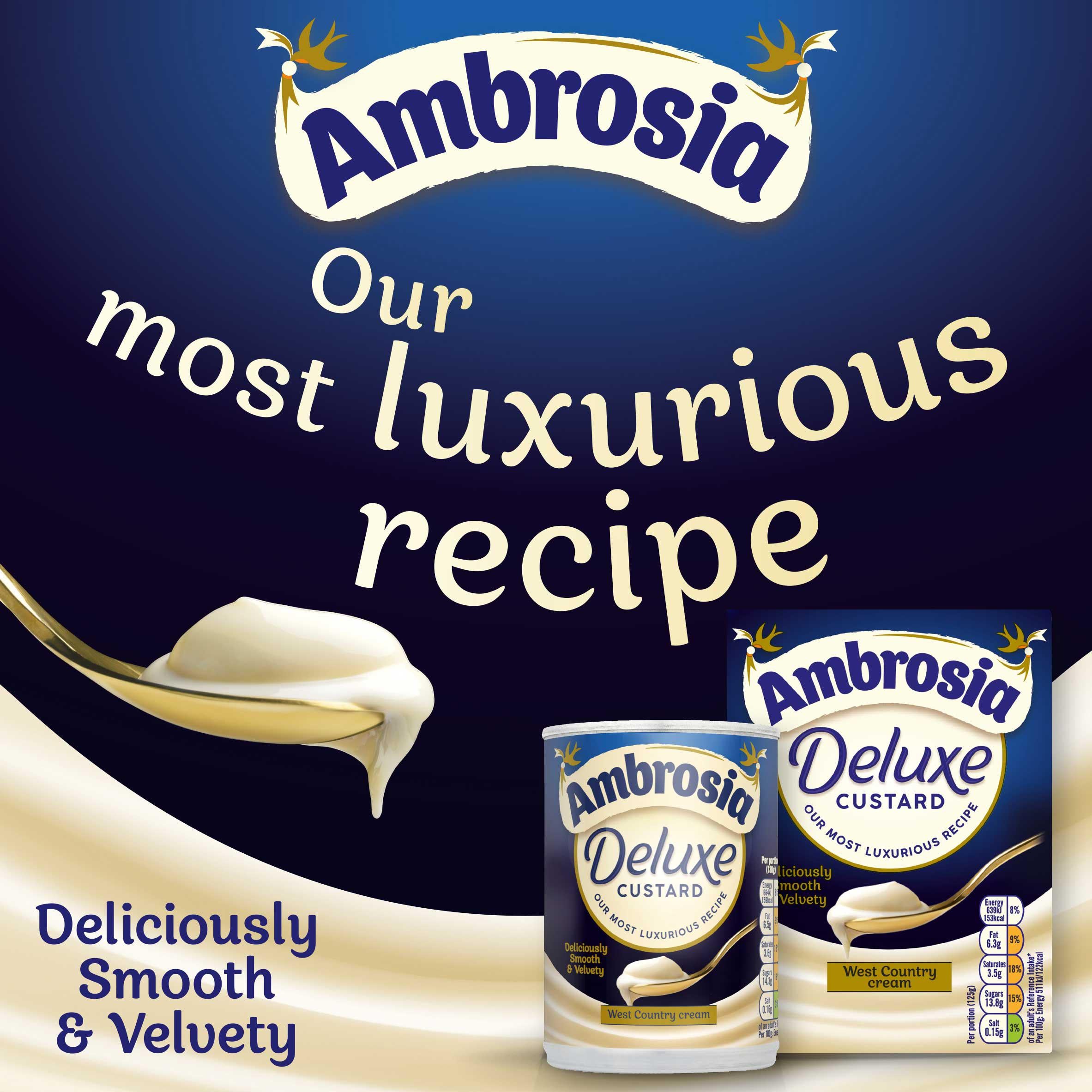 Ambrosia Madagascan vanilla custard dessert pots 2 x 120g, UK version