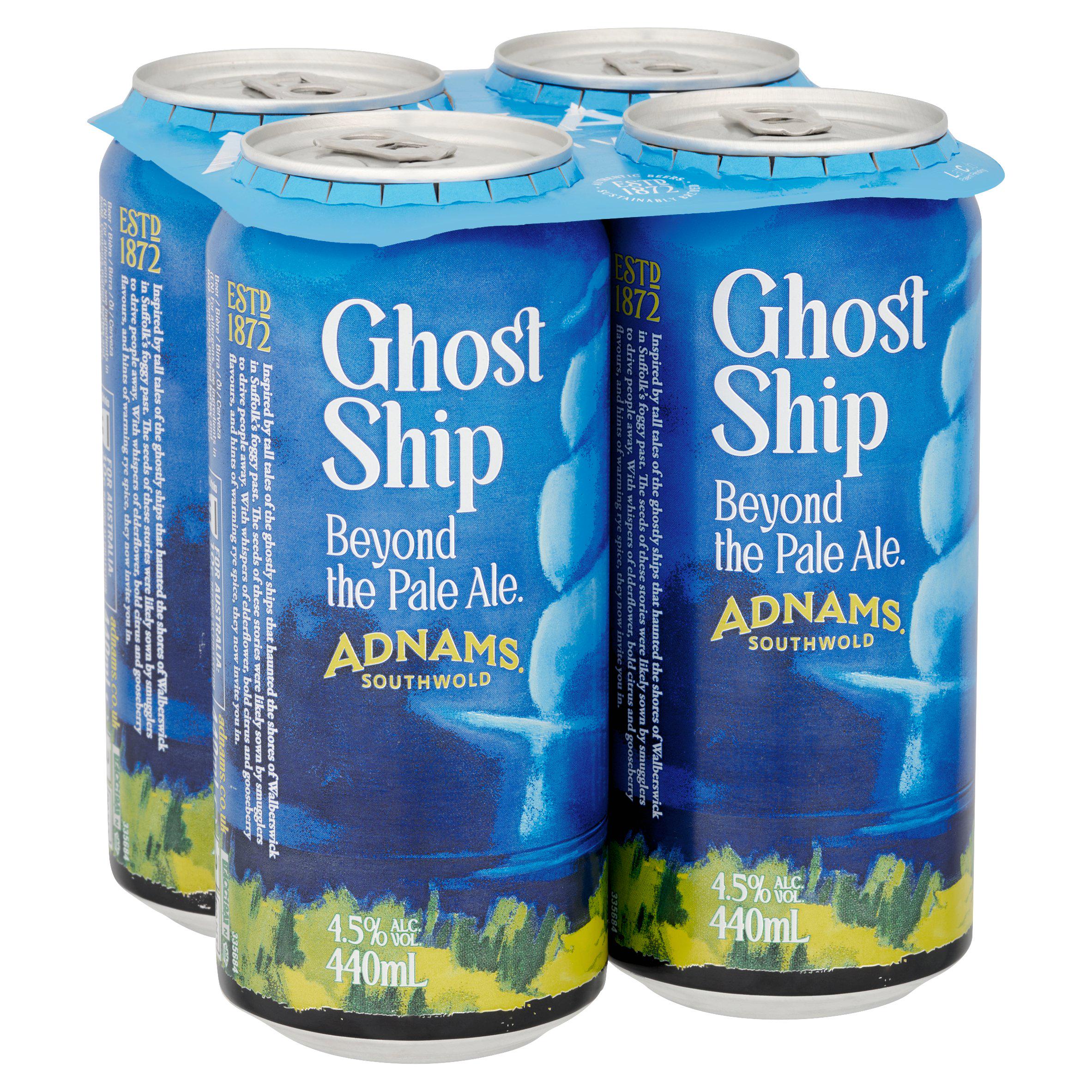 Adnams Ghost Ship Pale Ale 4x440ml - British product