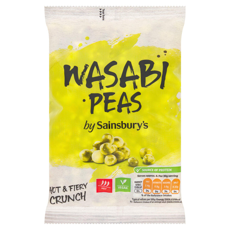 Roasted Marrowfat Peas with Wasabi Coating 200g